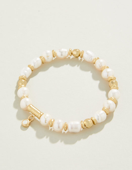  Pearl Stretch Bracelet 8mm