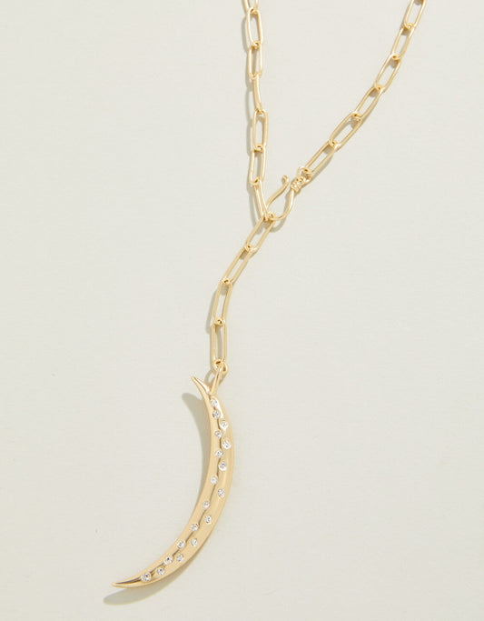  Crescent Necklace 20"
