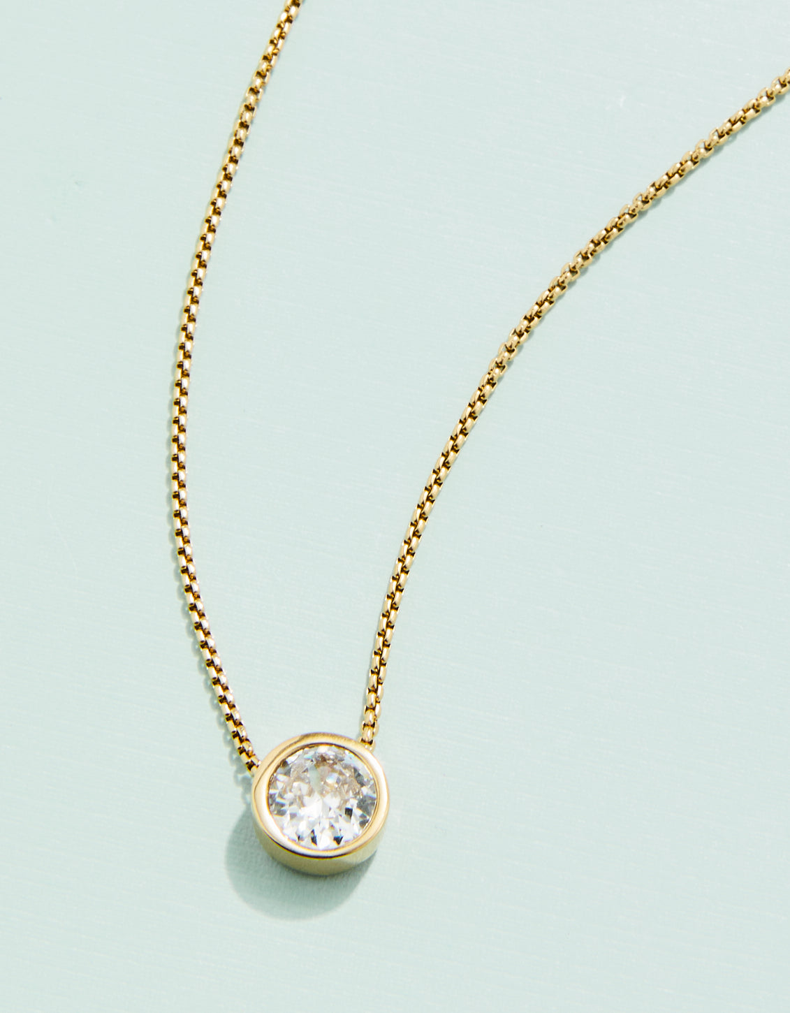  Lighthouse Necklace Cubic Zirconia 18''