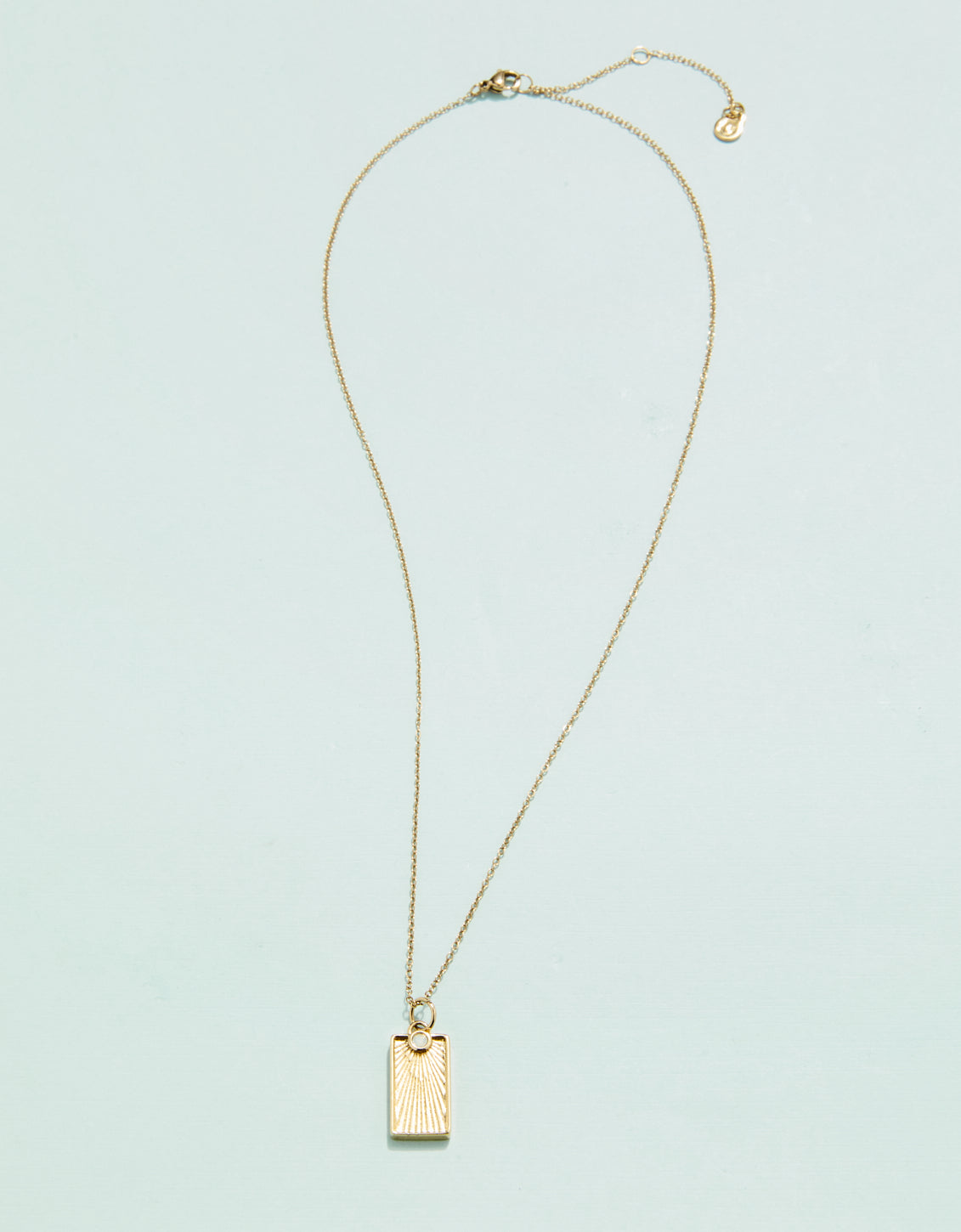 DuBois Necklace White Opal 18"