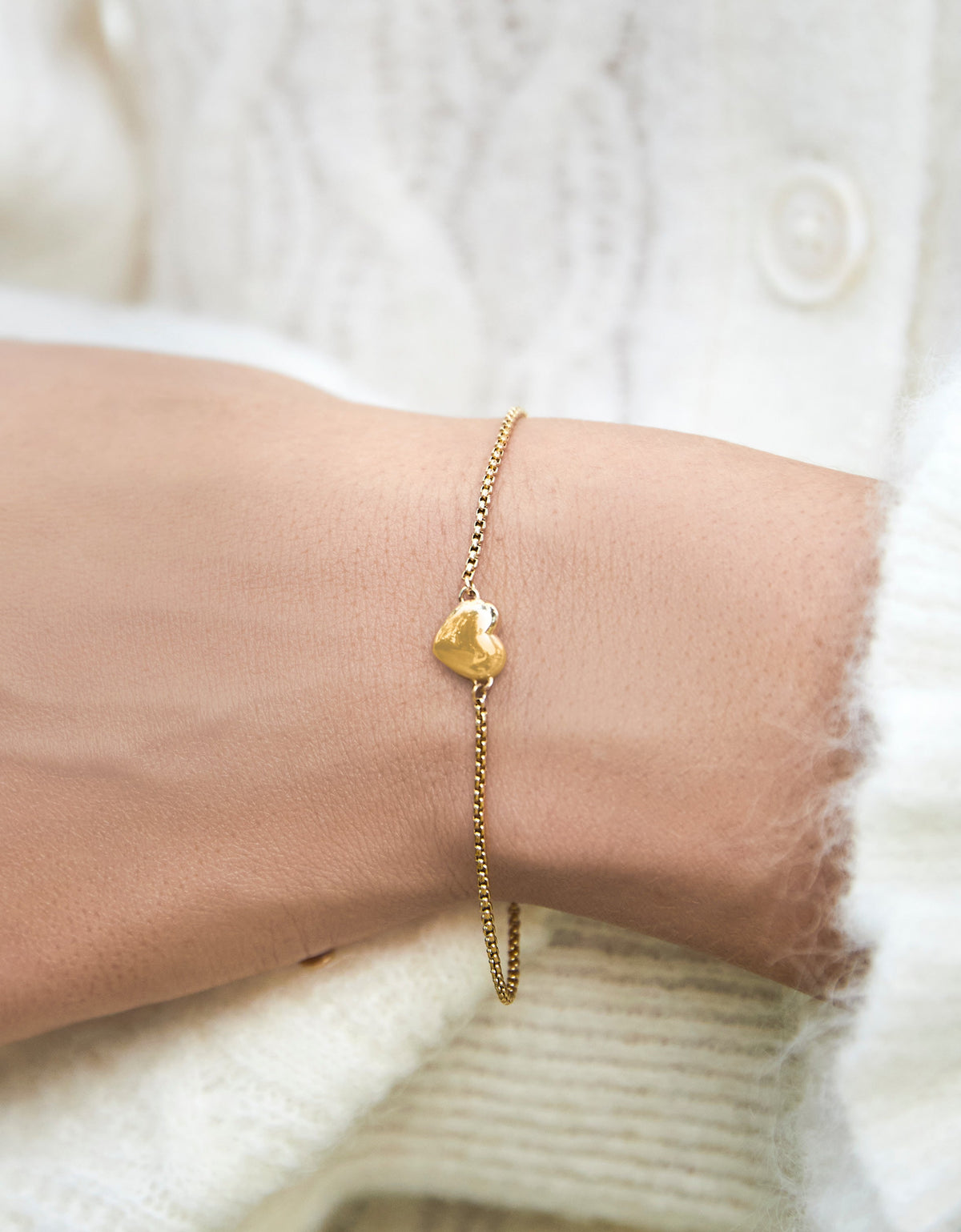  Limelight Bracelet Heart 6.7-8"