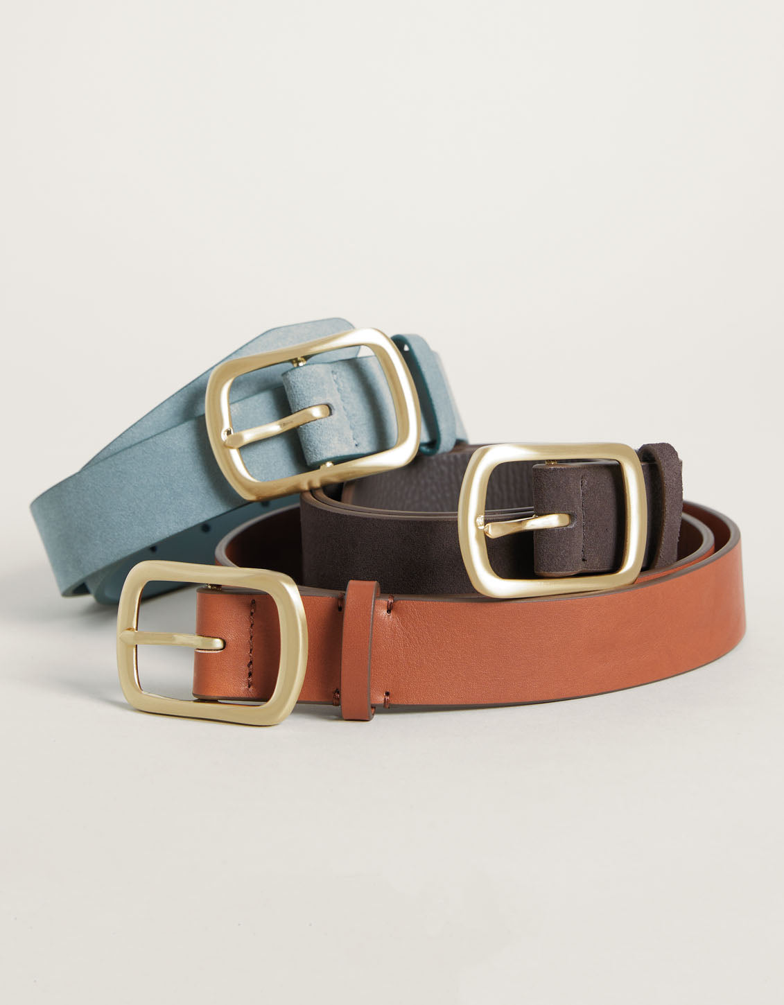  Suede Belt Deep Umber