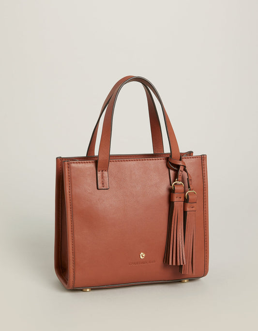  Siren Dune Satchel Saddle Brown