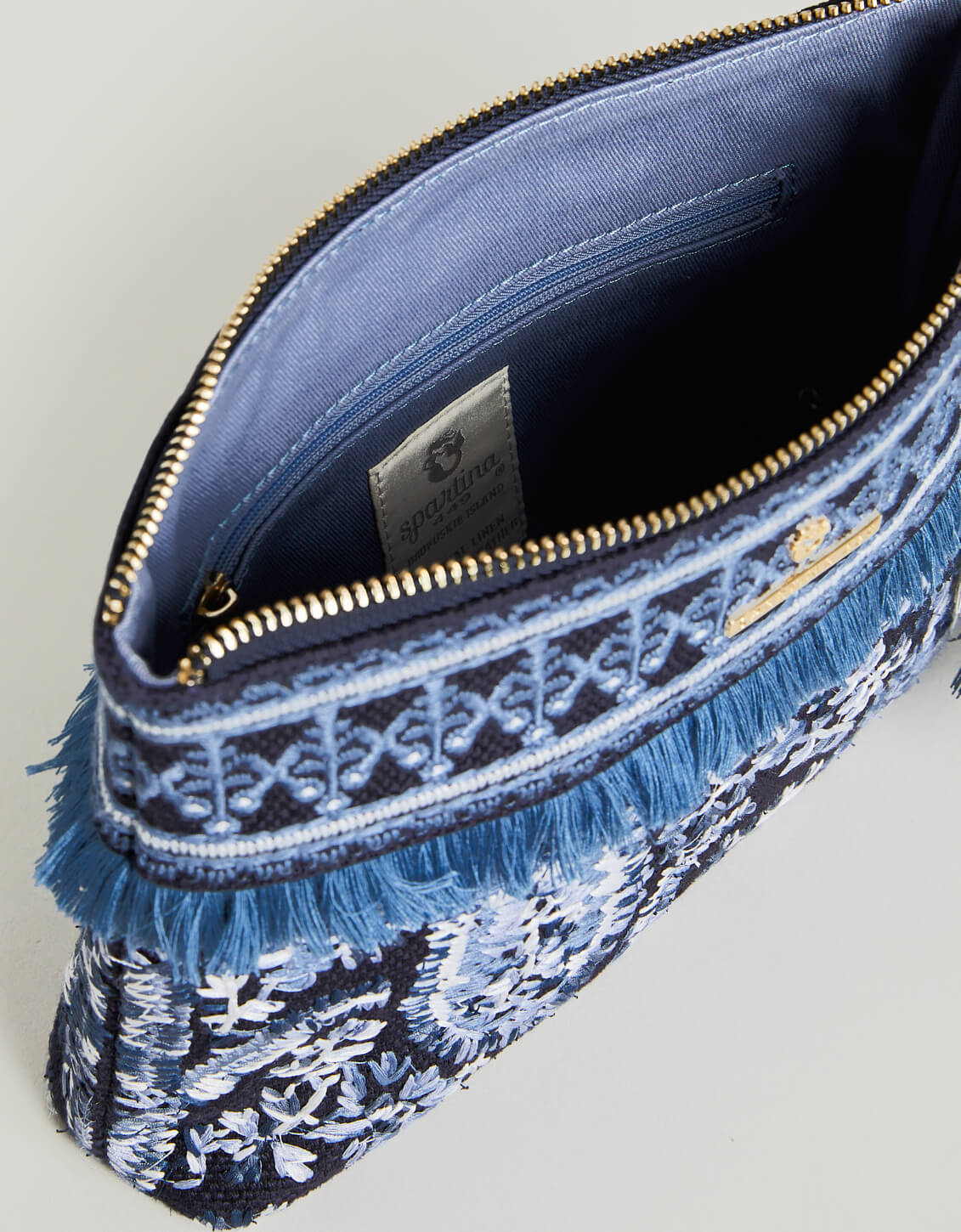  Maci Wristlet Marsh Boardwalk Paisley