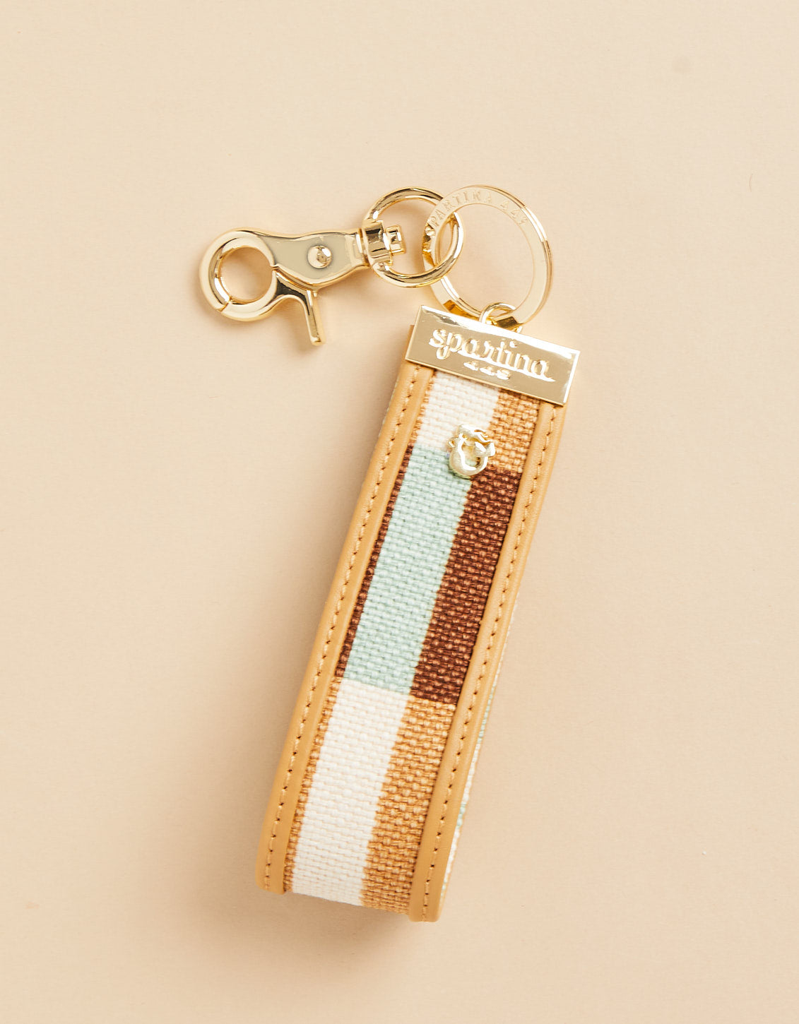  Grab-N-Go Keychain Kalalanta Plaid Cream