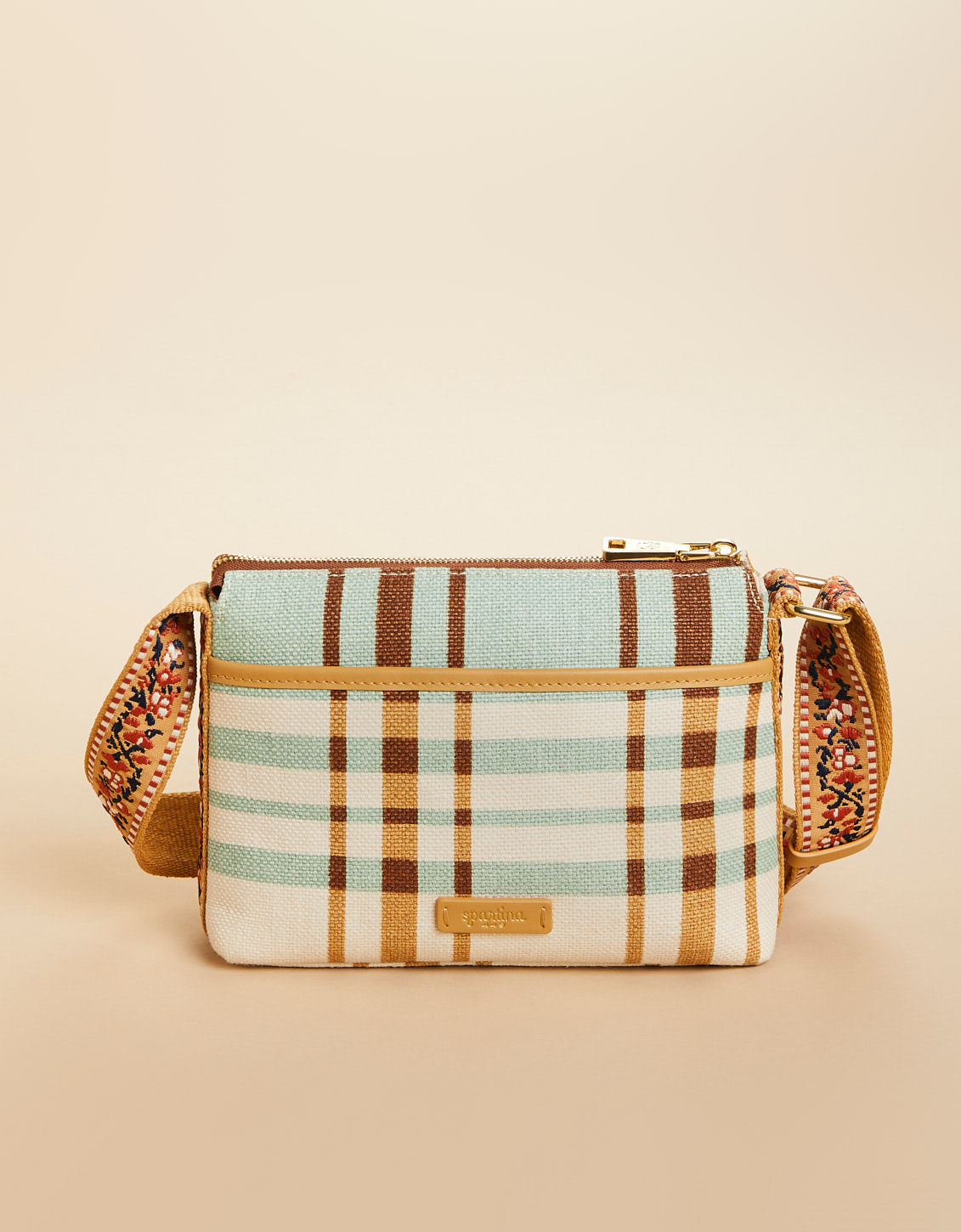  Rosie Crossbody Kalalanta Plaid Cream
