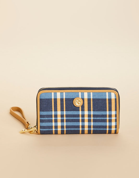  449 Wallet Kalalanta Plaid Navy