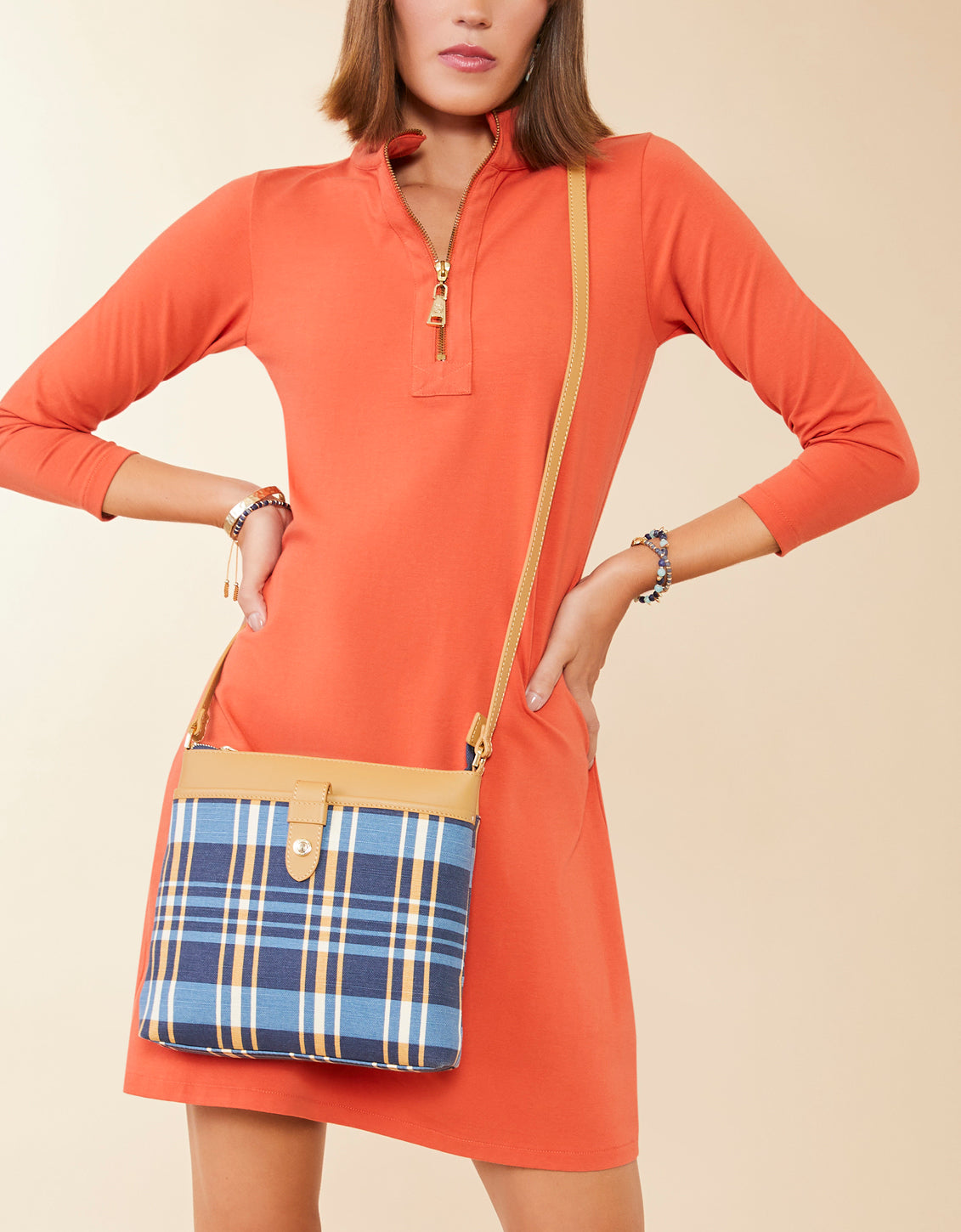  Pocket Hipster Kalalanta Plaid Navy