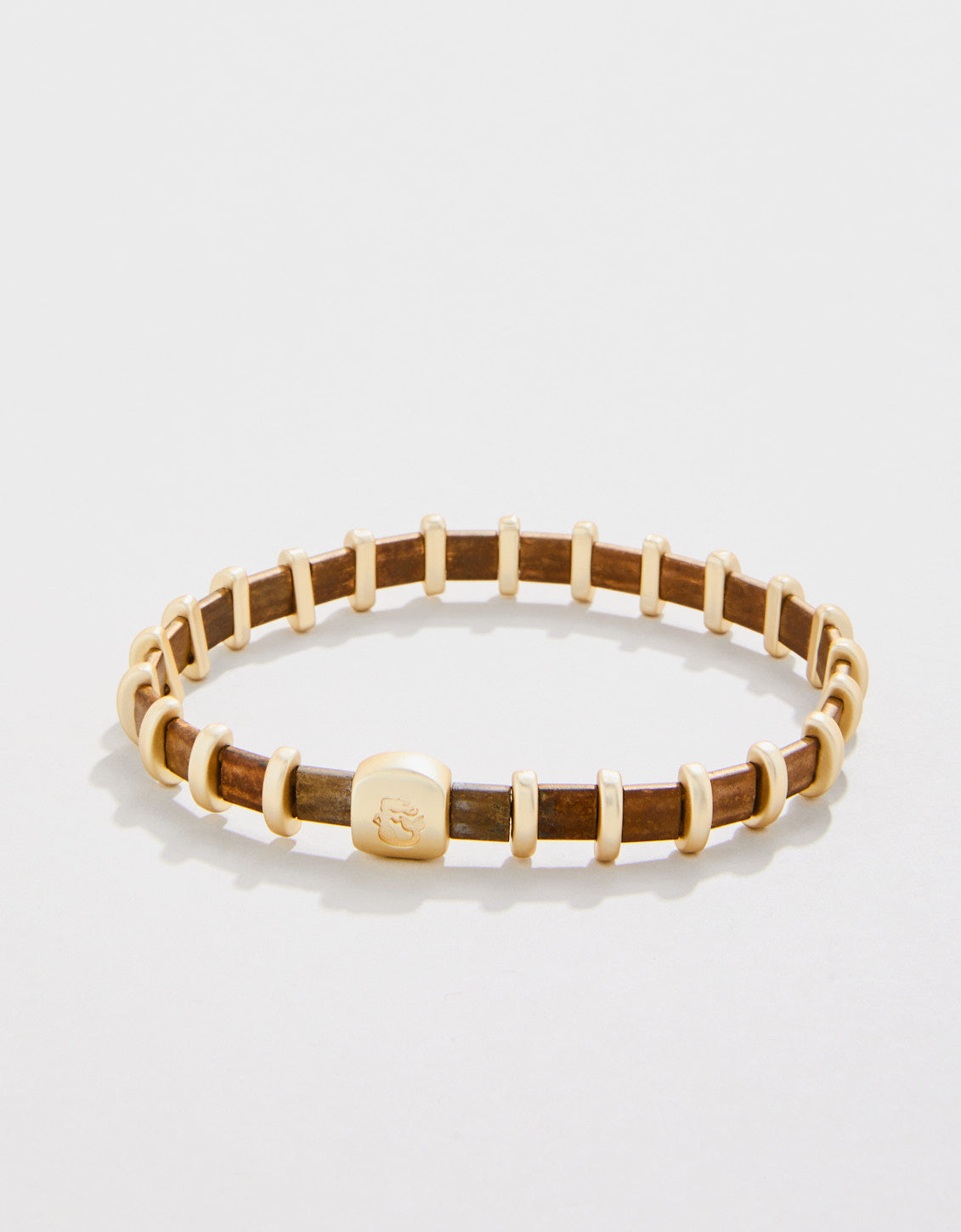  Lila Stretch Bracelet Bronze