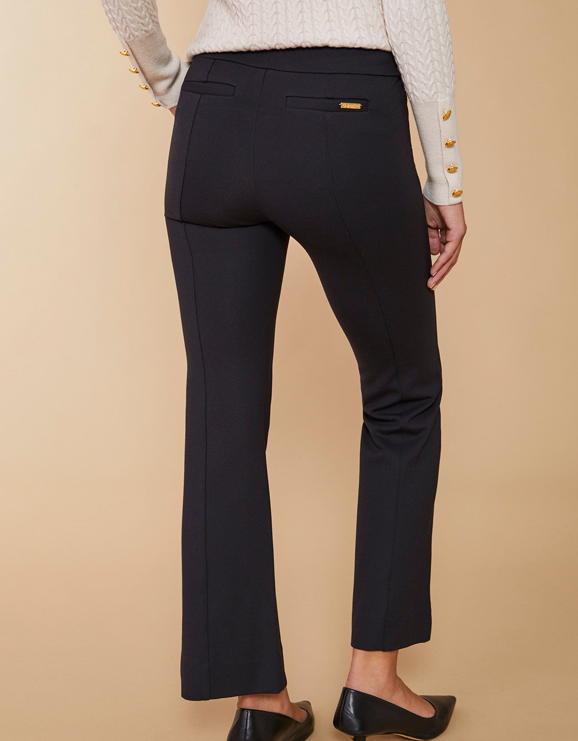  Brooke Ponte Trouser Deep Black