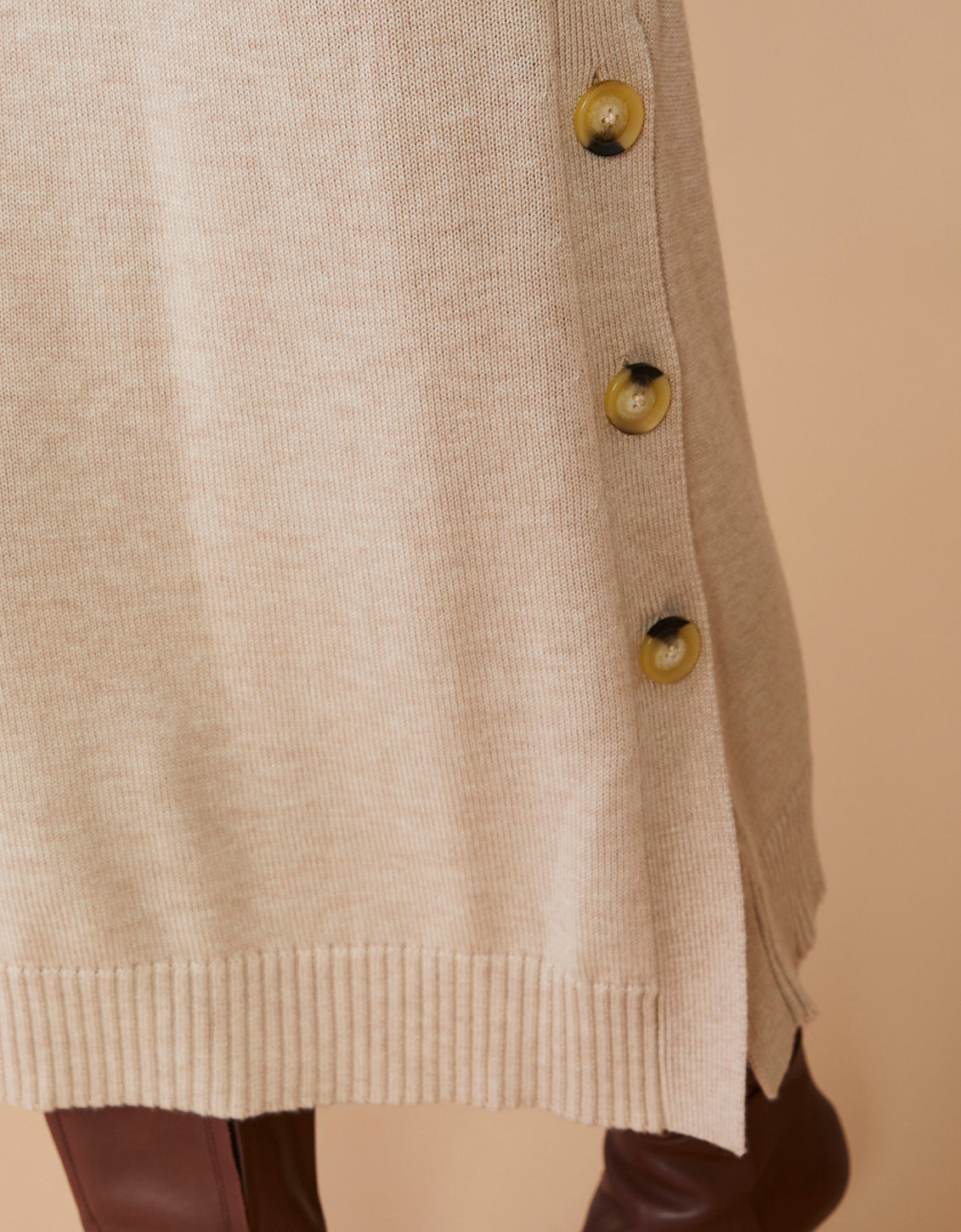  Georgia Sweater Dress Oatmeal