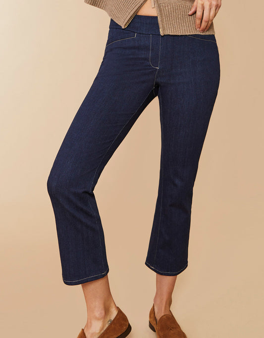  Maren Denim Kick Flare Pant Rinse Wash