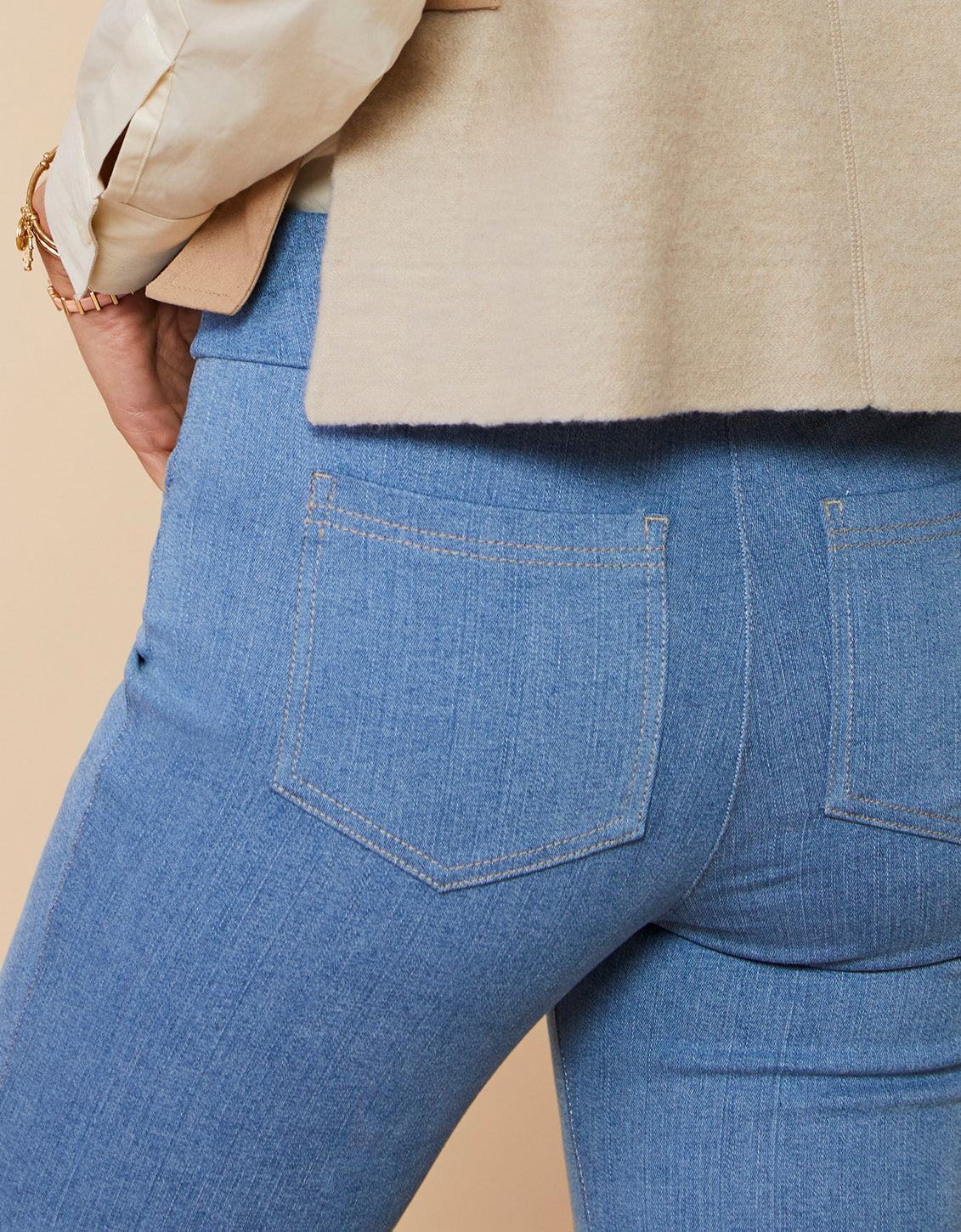  Maren Denim Kick Flare Pant Palmetto Wash