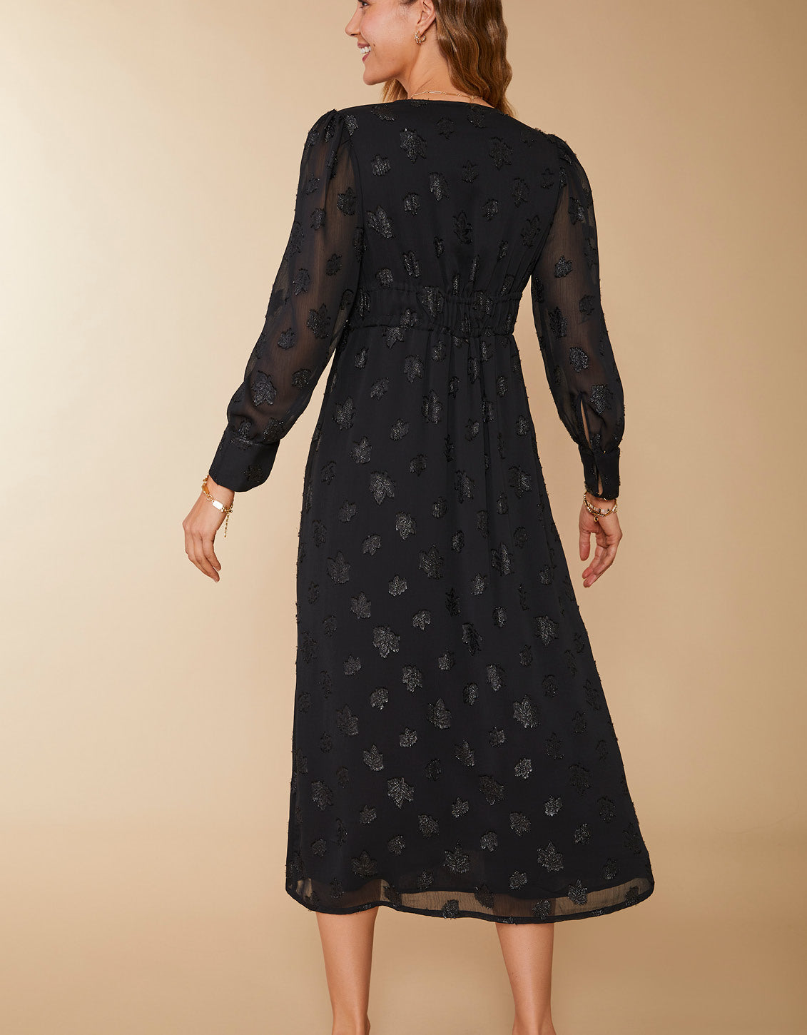  Elisha Midi Dress Black