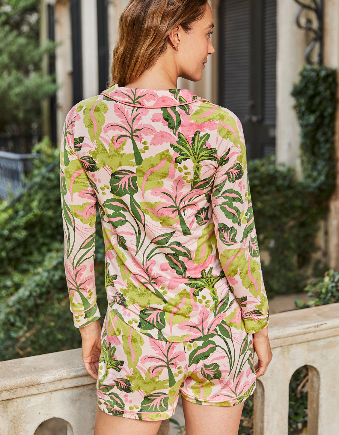  Pajama Top Palm Paradise