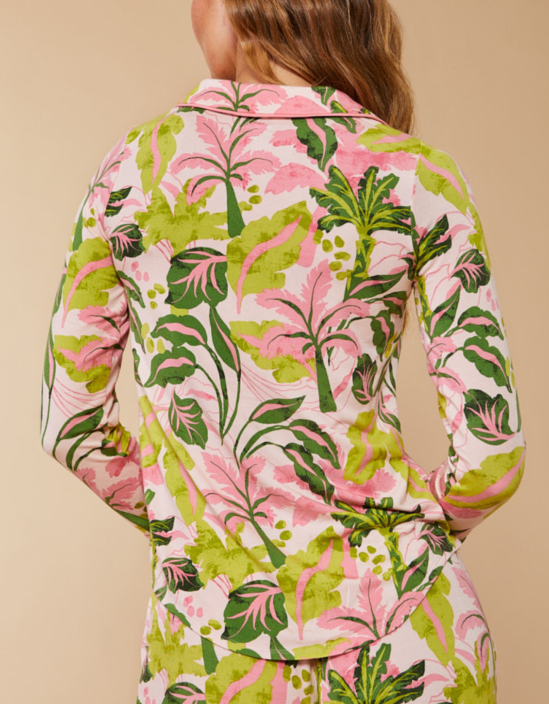  Pajama Top Palm Paradise