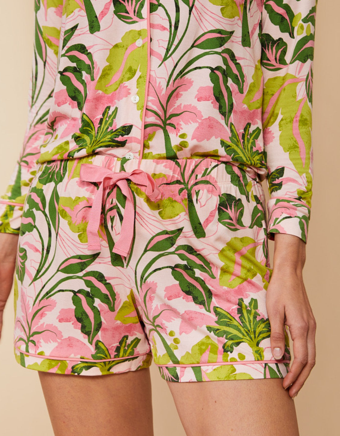  Pajama Short Palm Paradise