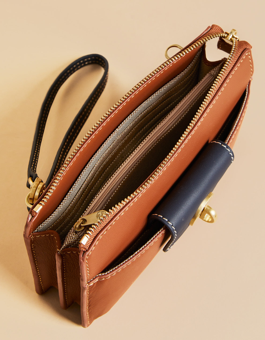  Siren Lindsey Crossbody Chestnut