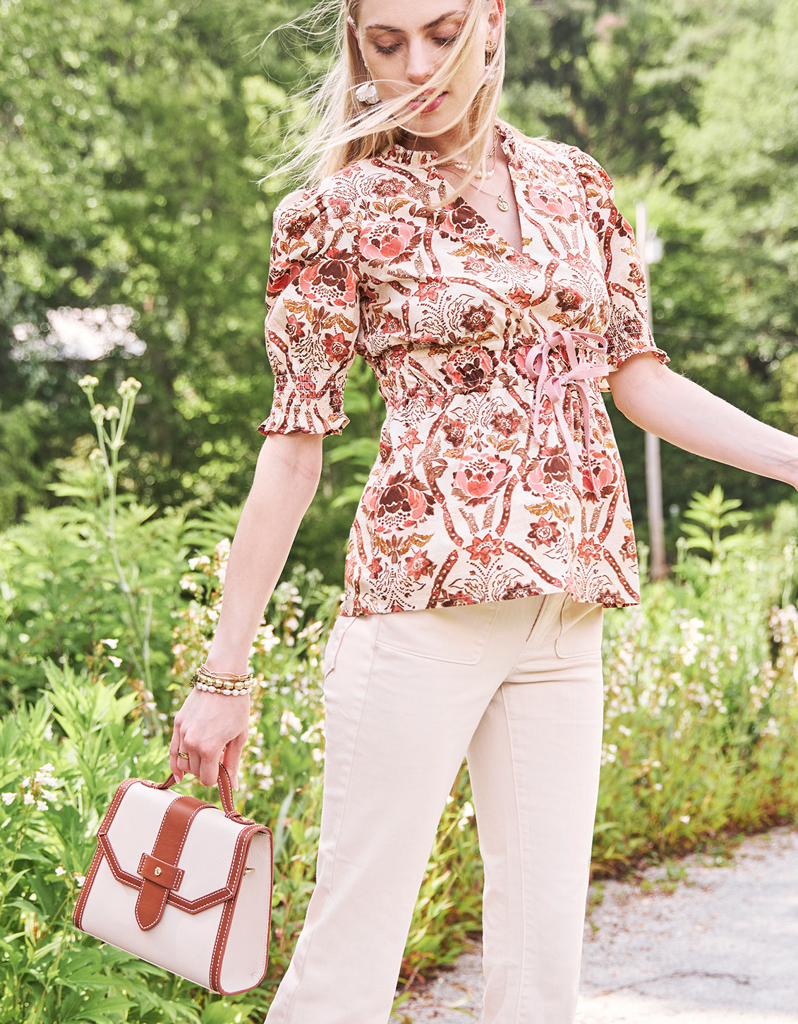  Siren Sara Satchel Crossbody Oyster