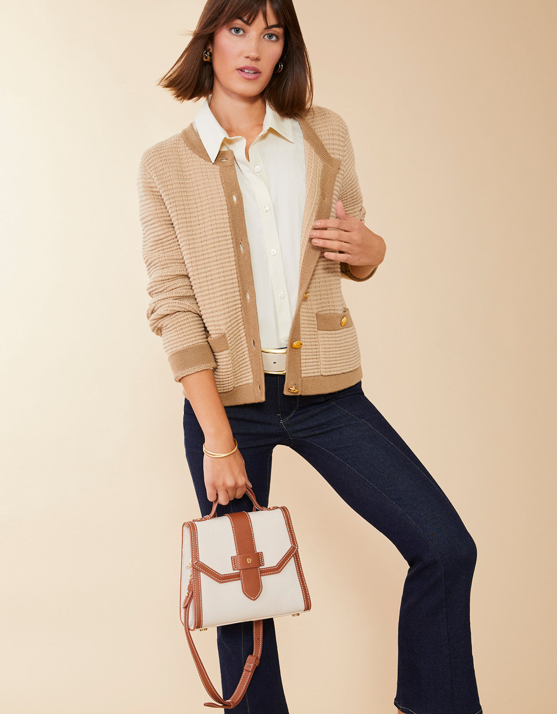  Siren Sara Satchel Crossbody Oyster