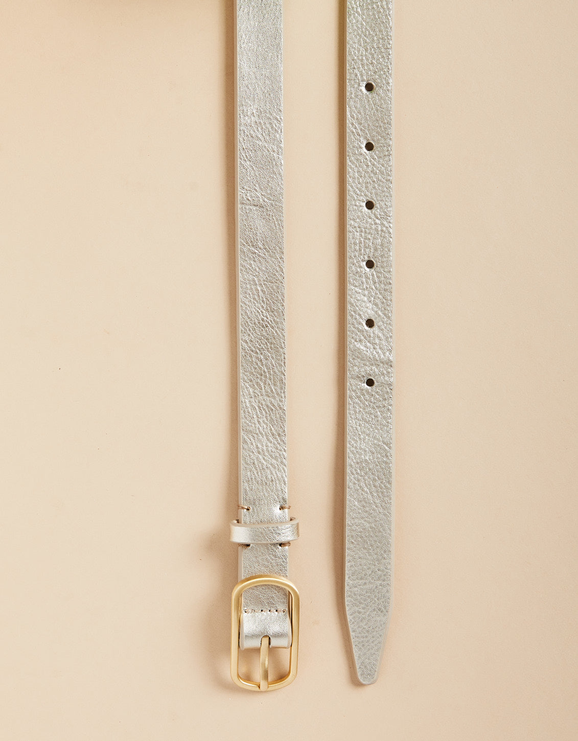  Siren Thin Belt Matte Gold