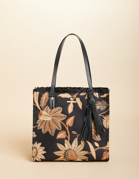  Box Tote Botanic Garden Floral