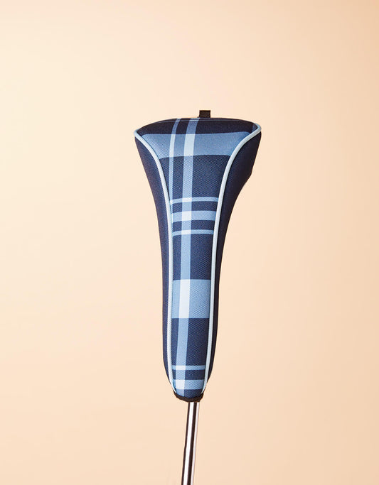  Golf Club Cover Clara Bluestone Plaid