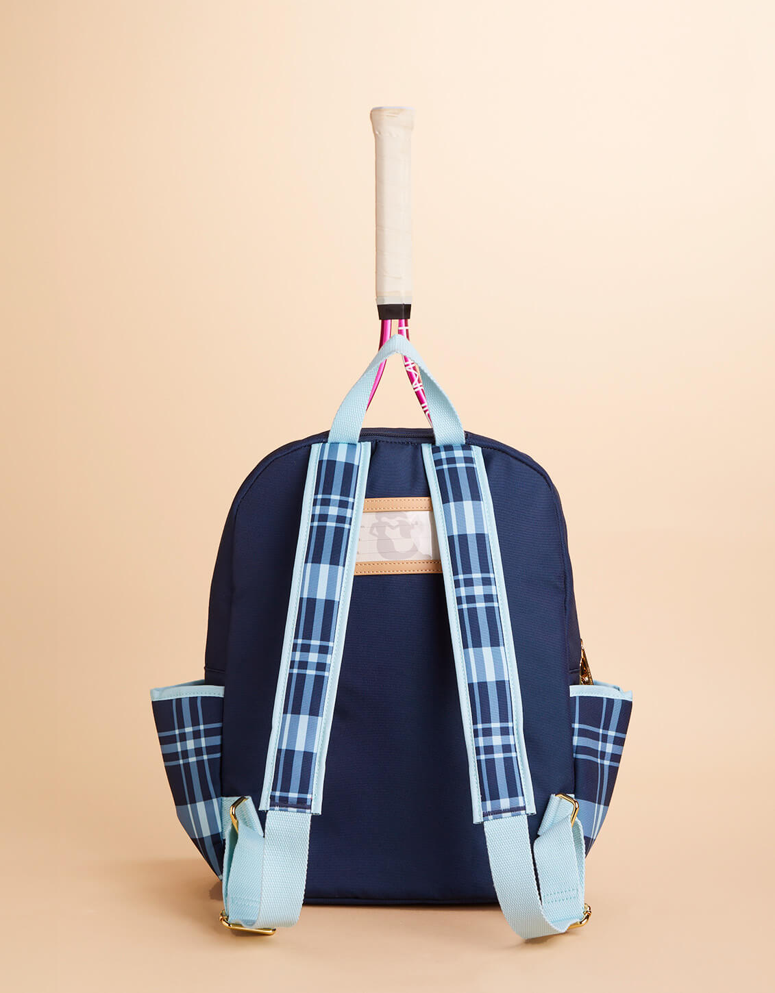  Tennis Backpack Clara Bluestone Plaid