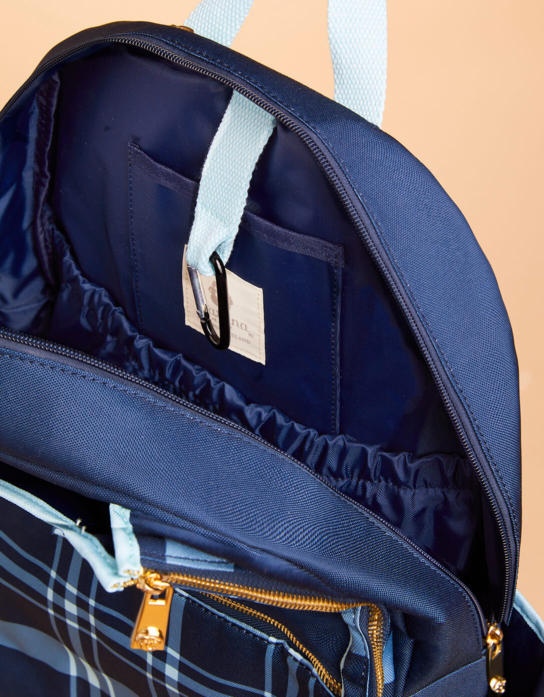 Tennis Backpack Clara Bluestone Plaid