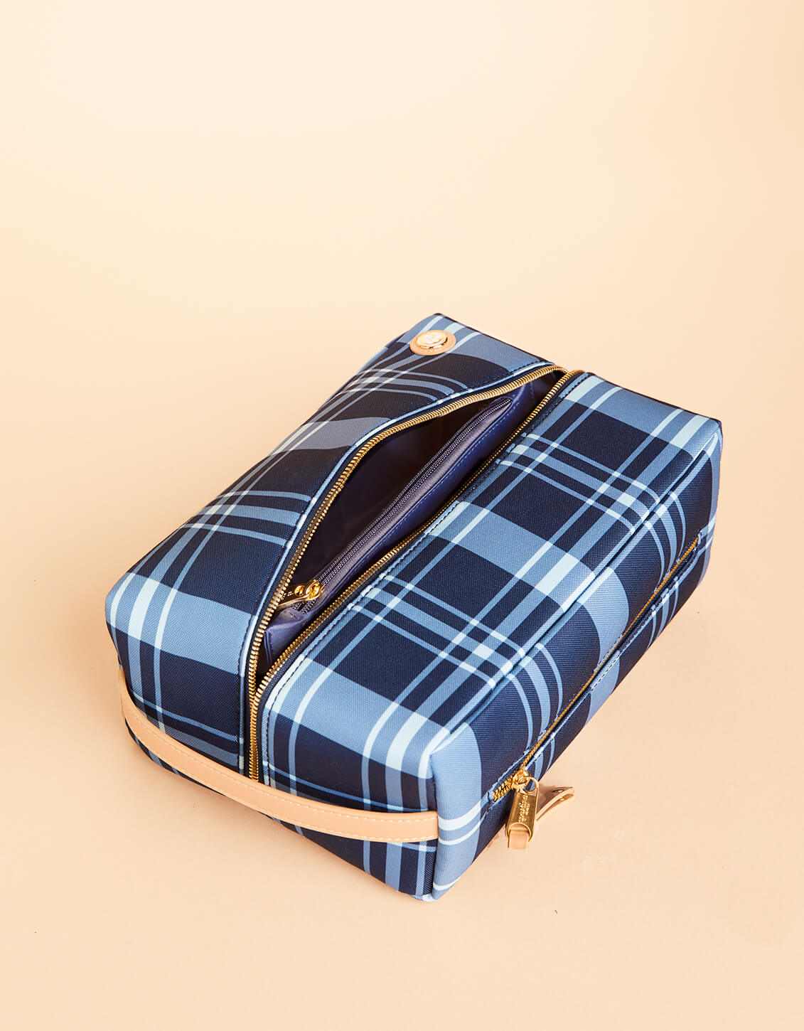  Golf Shoe Bag Clara Bluestone Plaid