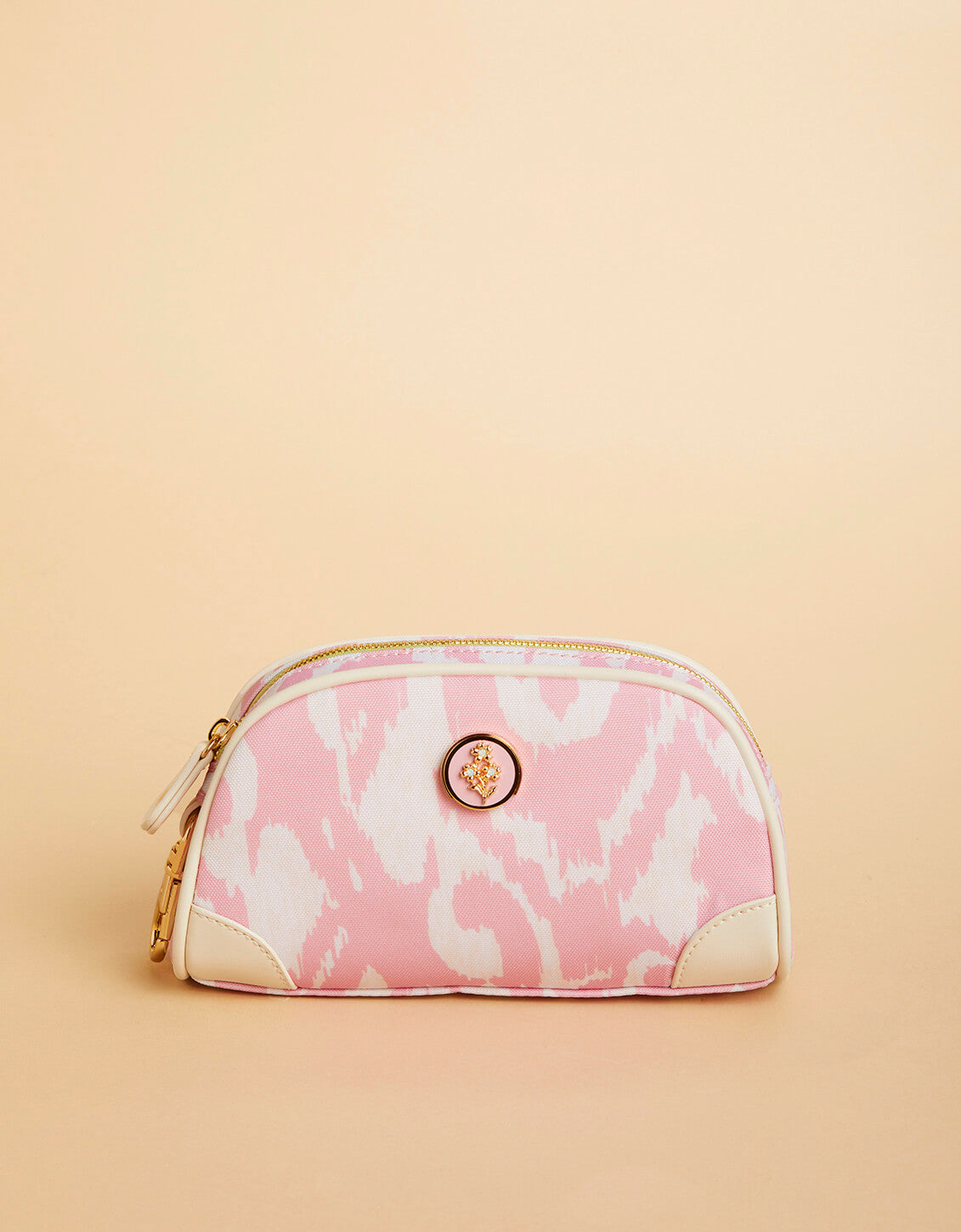  Golf Accessory Pouch Pink Ikat