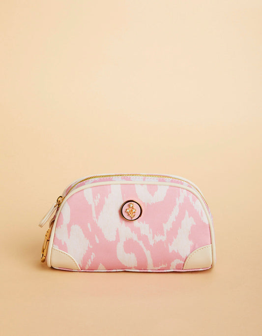  Golf Accessory Pouch Pink Ikat
