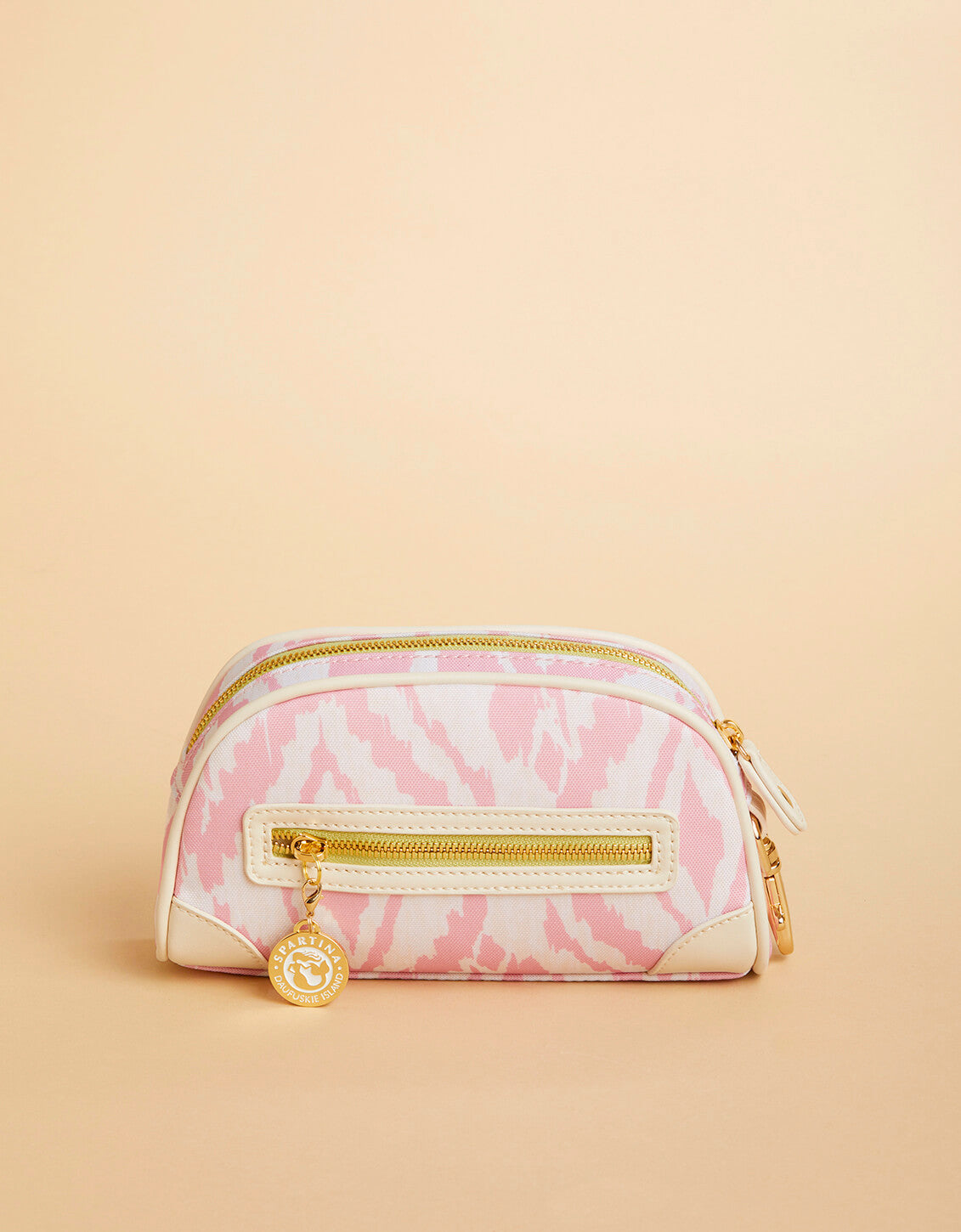  Golf Accessory Pouch Pink Ikat