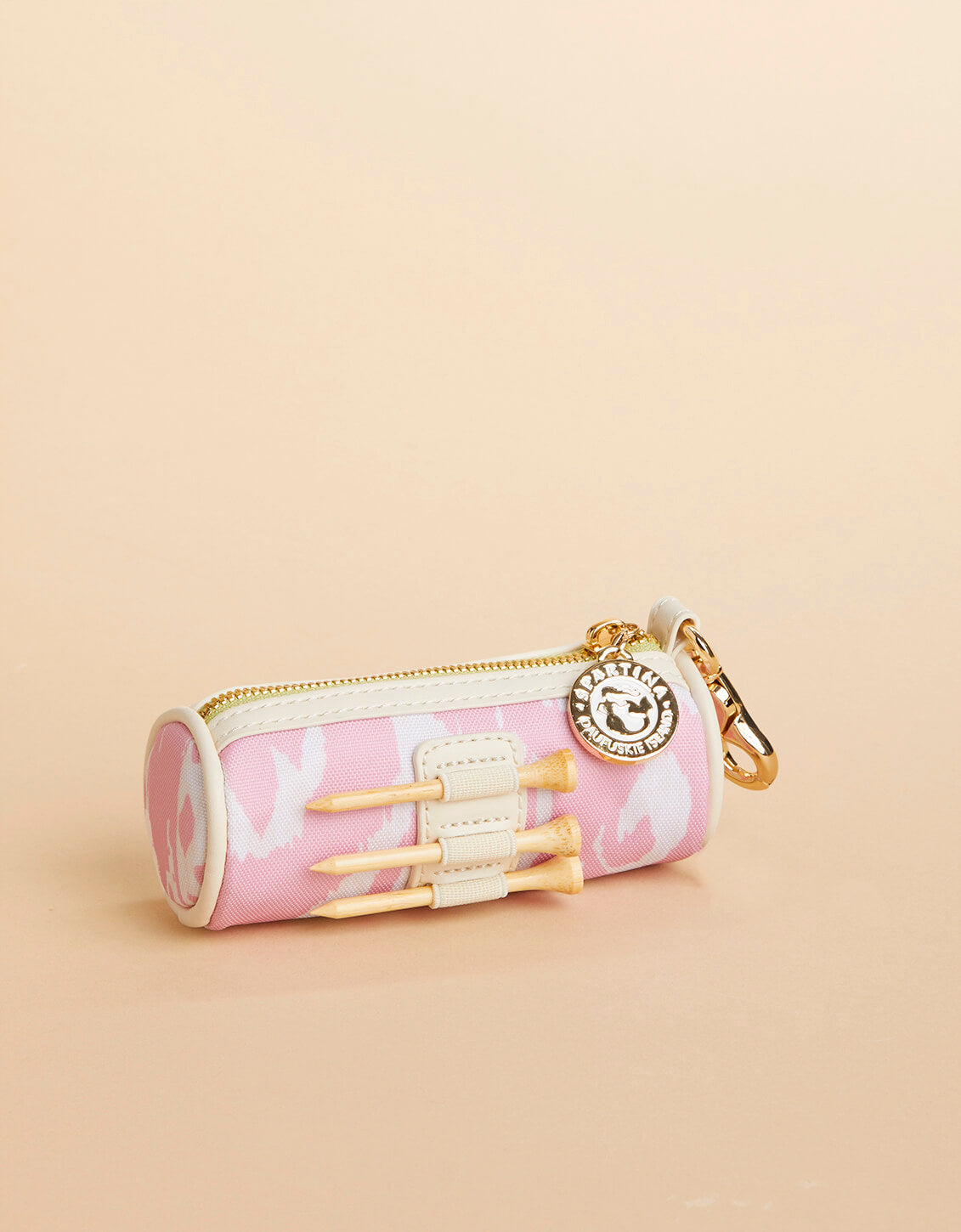  Ball & Tee Pouch Pink Ikat