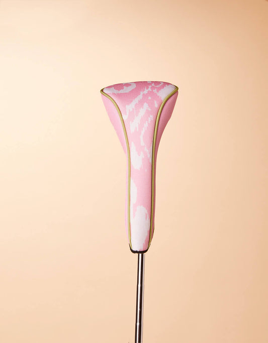  Golf Club Cover Pink Ikat
