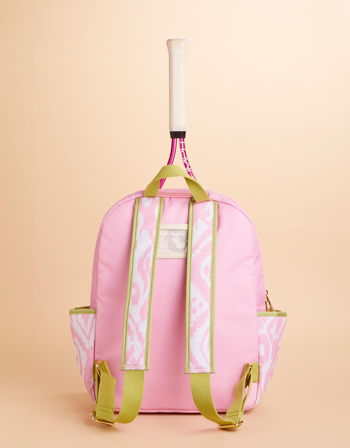  Tennis Backpack Pink Ikat