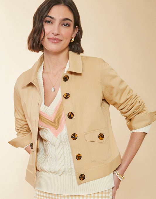  Harlyn Jacket Khaki