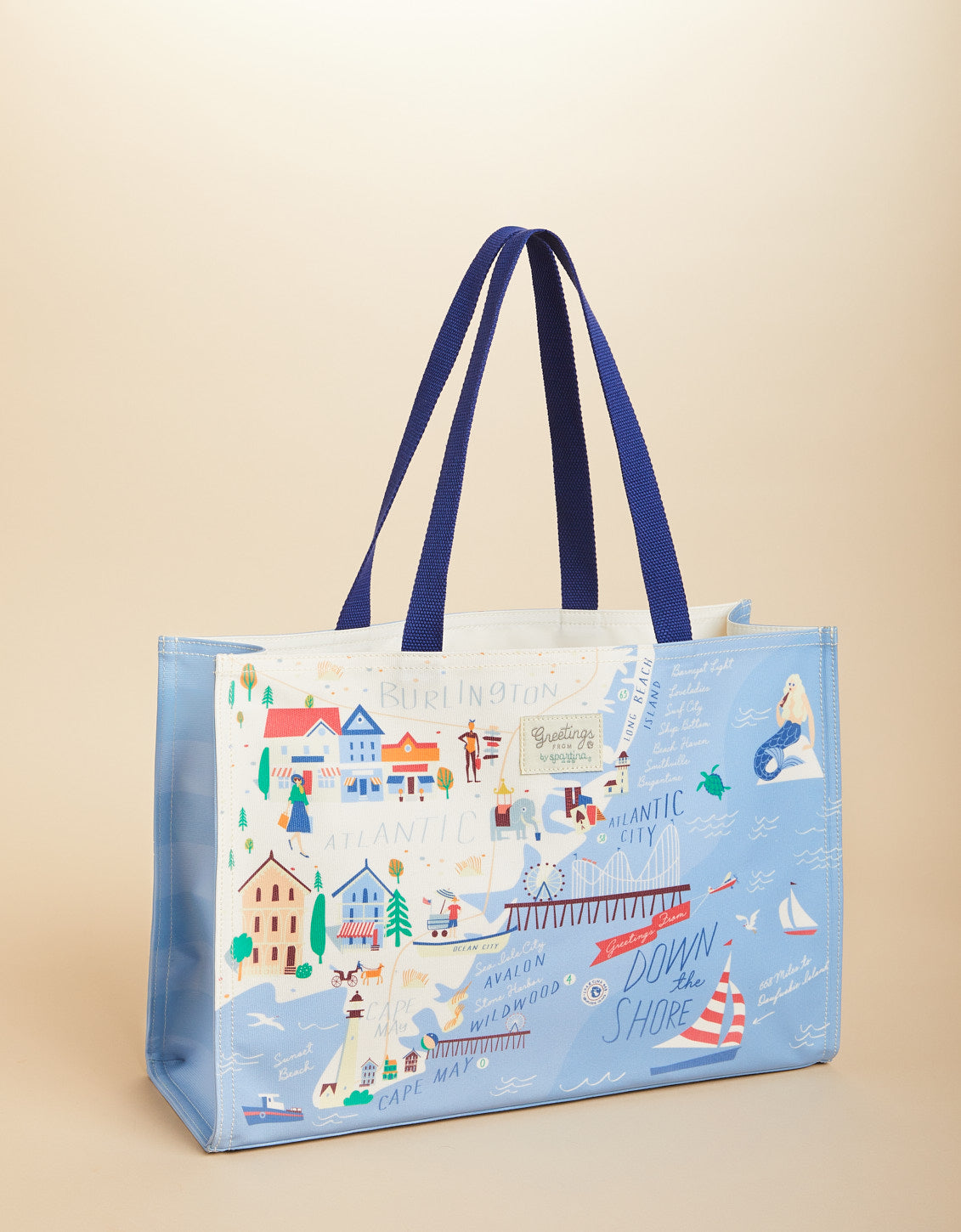  Market Tote Down The Shore