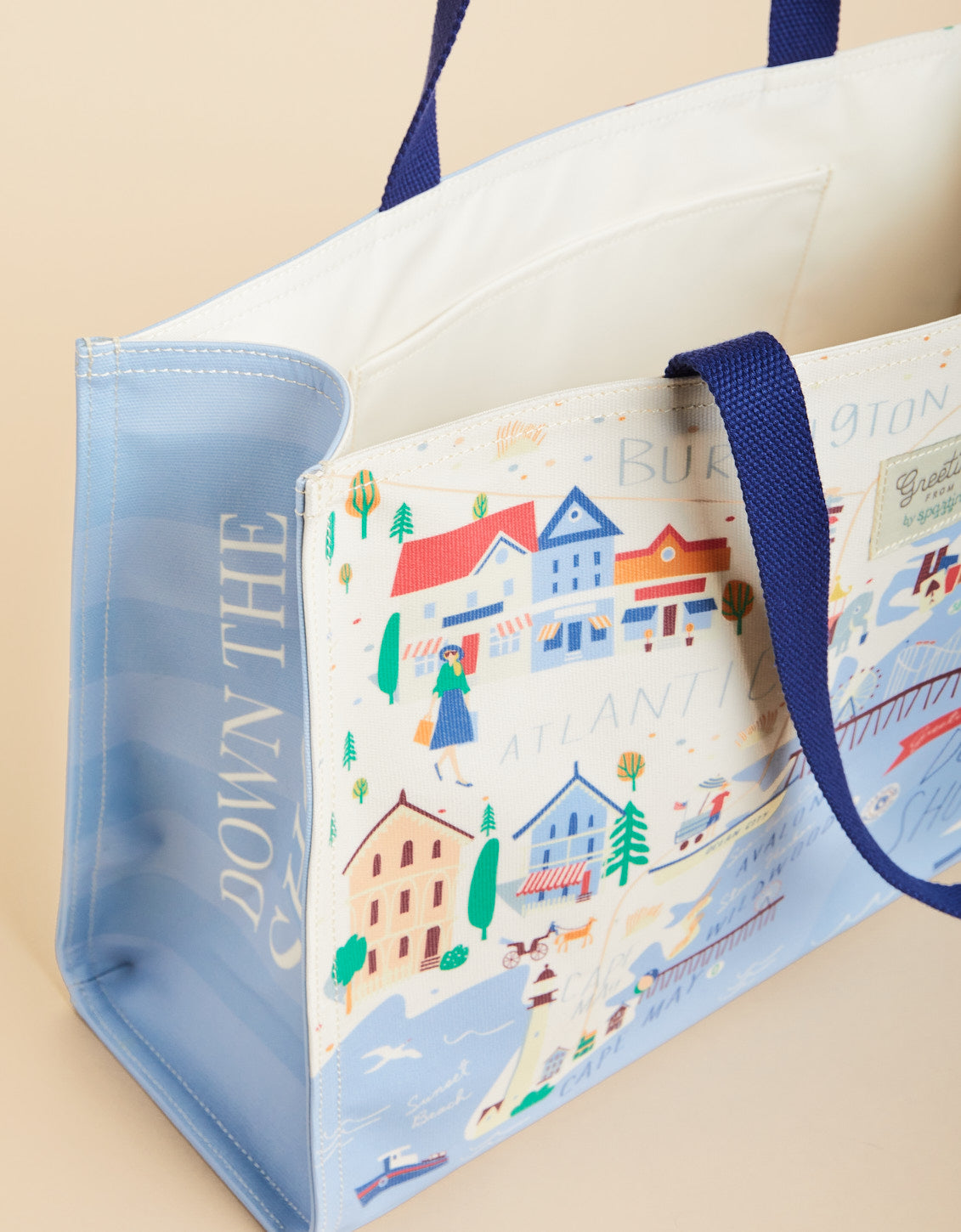  Market Tote Down The Shore