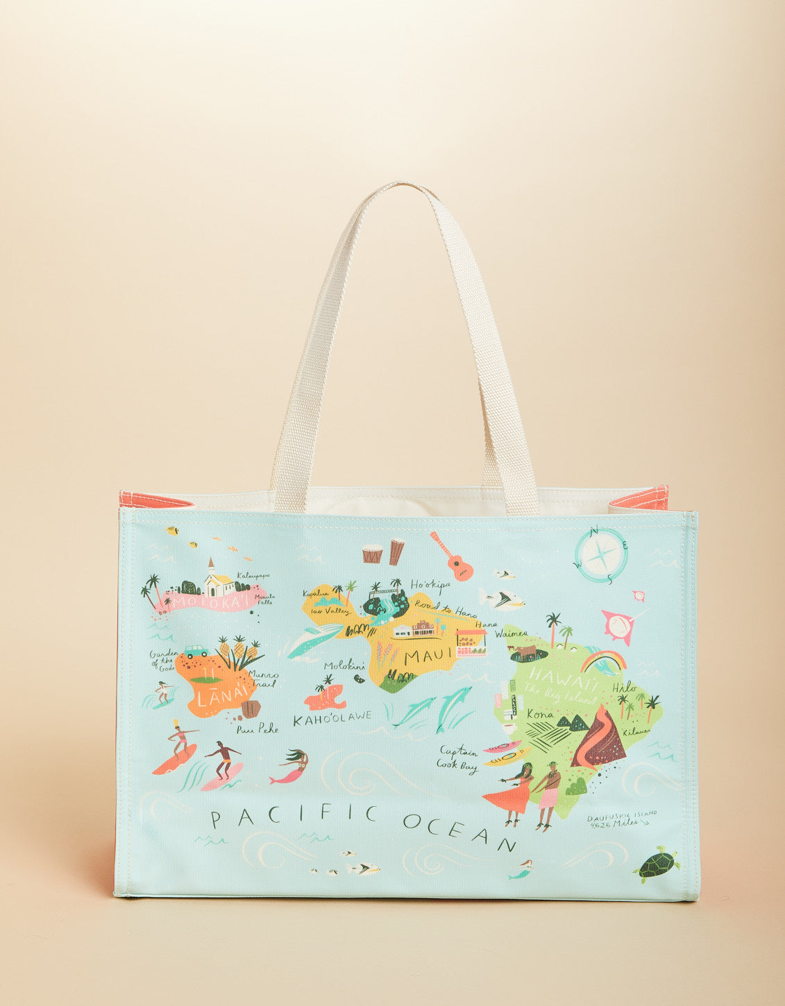  Market Tote Hawaiian Islands