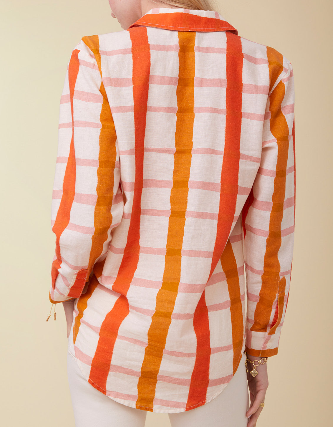  Aida Relaxed Buttondown Richmond Hill Plaid