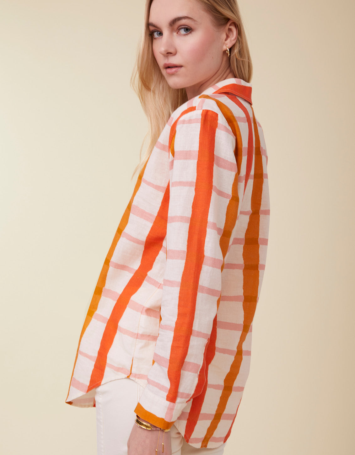  Aida Relaxed Buttondown Richmond Hill Plaid