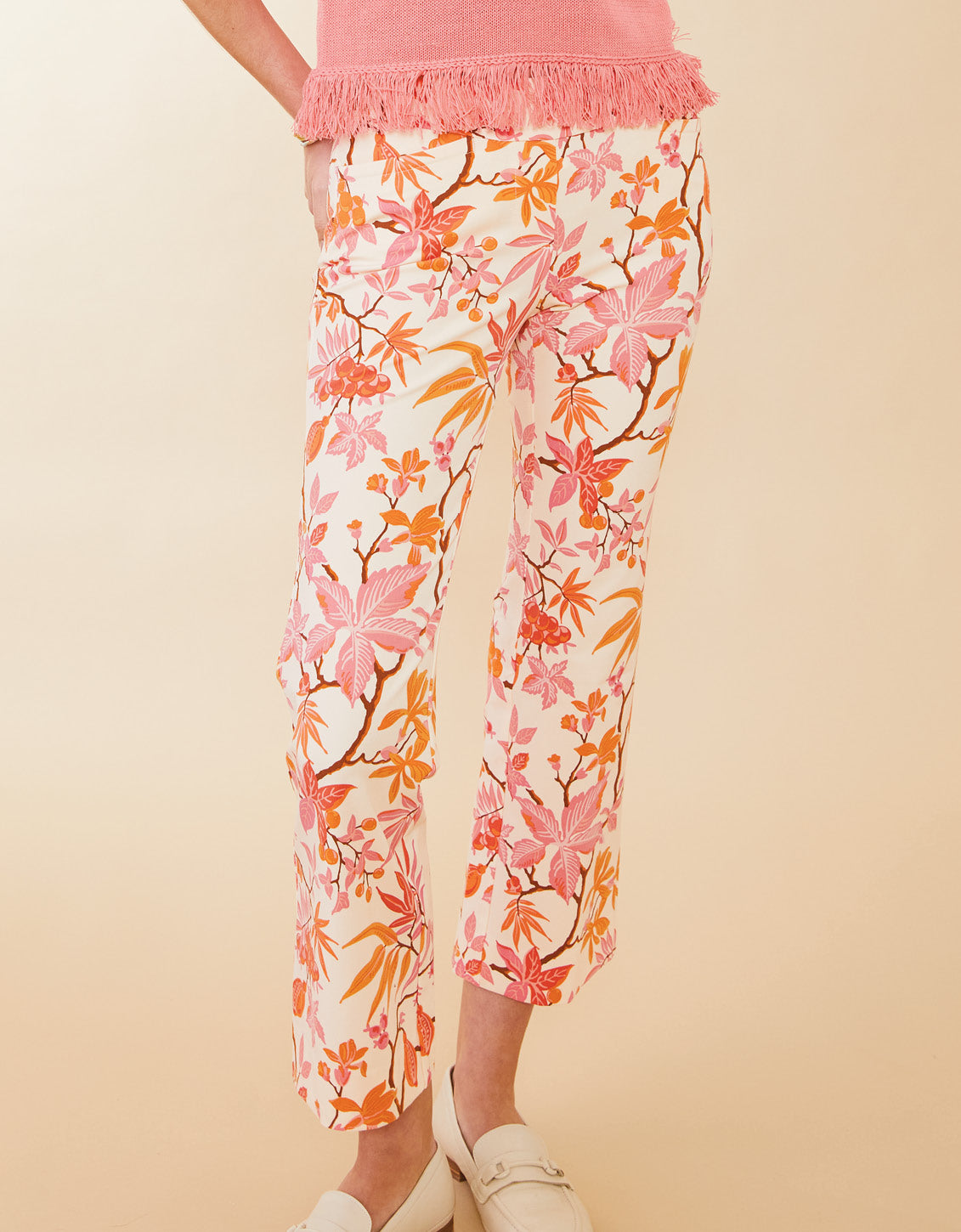  Maren Kick Flare Pant Richmond Hill Honeysuckle Cream