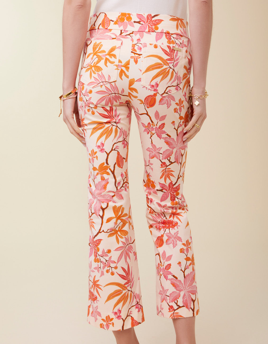  Maren Kick Flare Pant Richmond Hill Honeysuckle Cream
