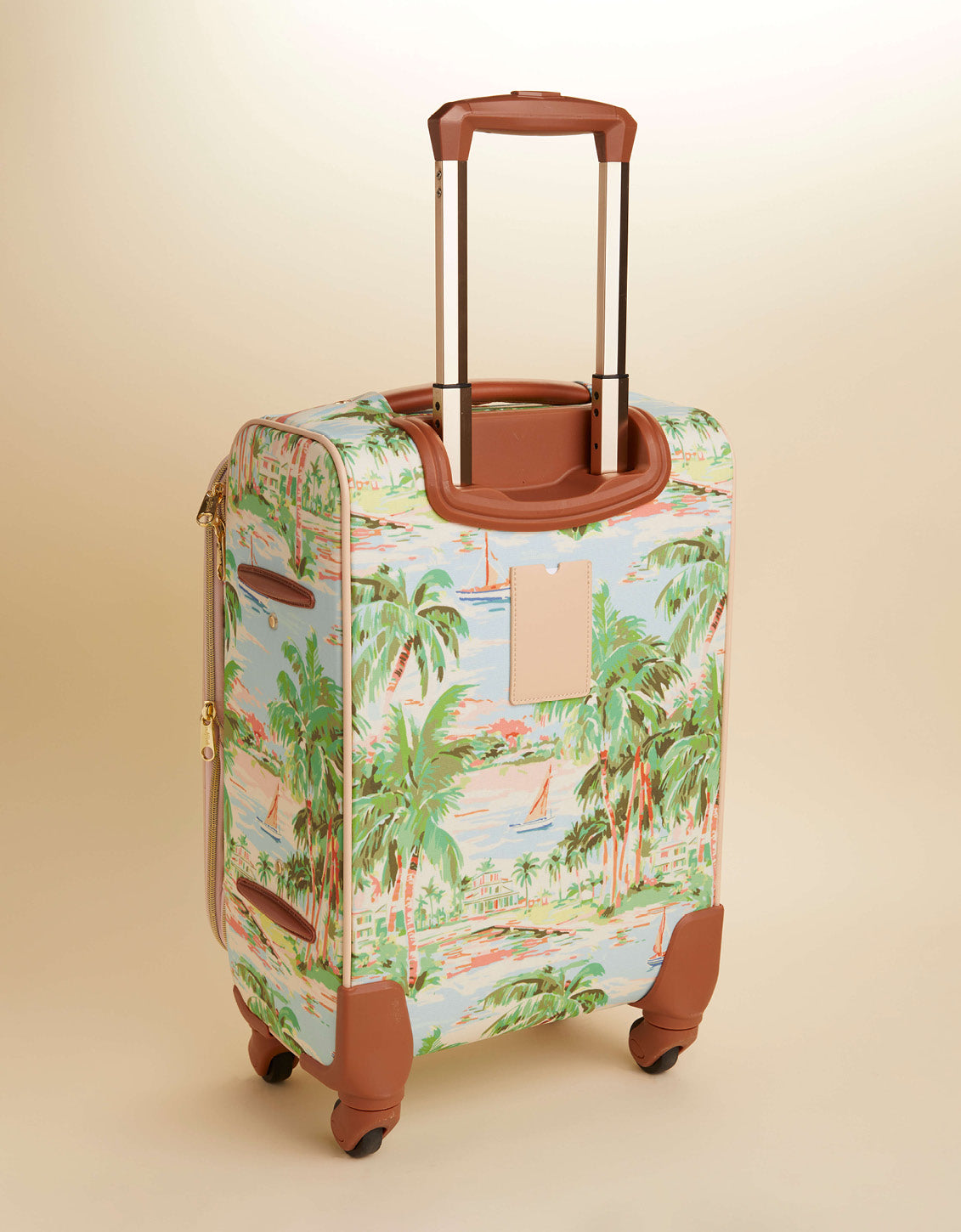  20" Expandable Rolling Suitcase Coastal Dreams