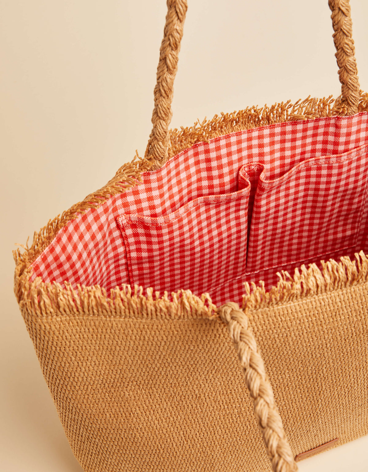  Woven Straw Tote Anchor