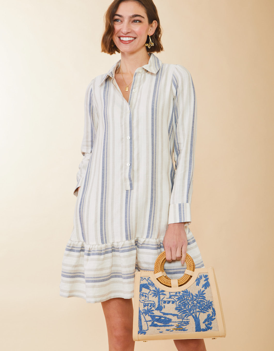  Straw Sienna Satchel Daise Seascape