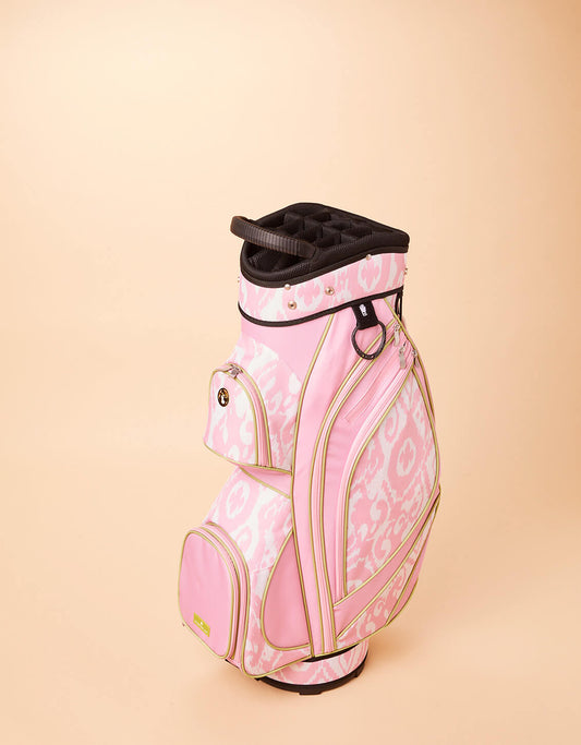  Golf Cart Bag Pink Ikat