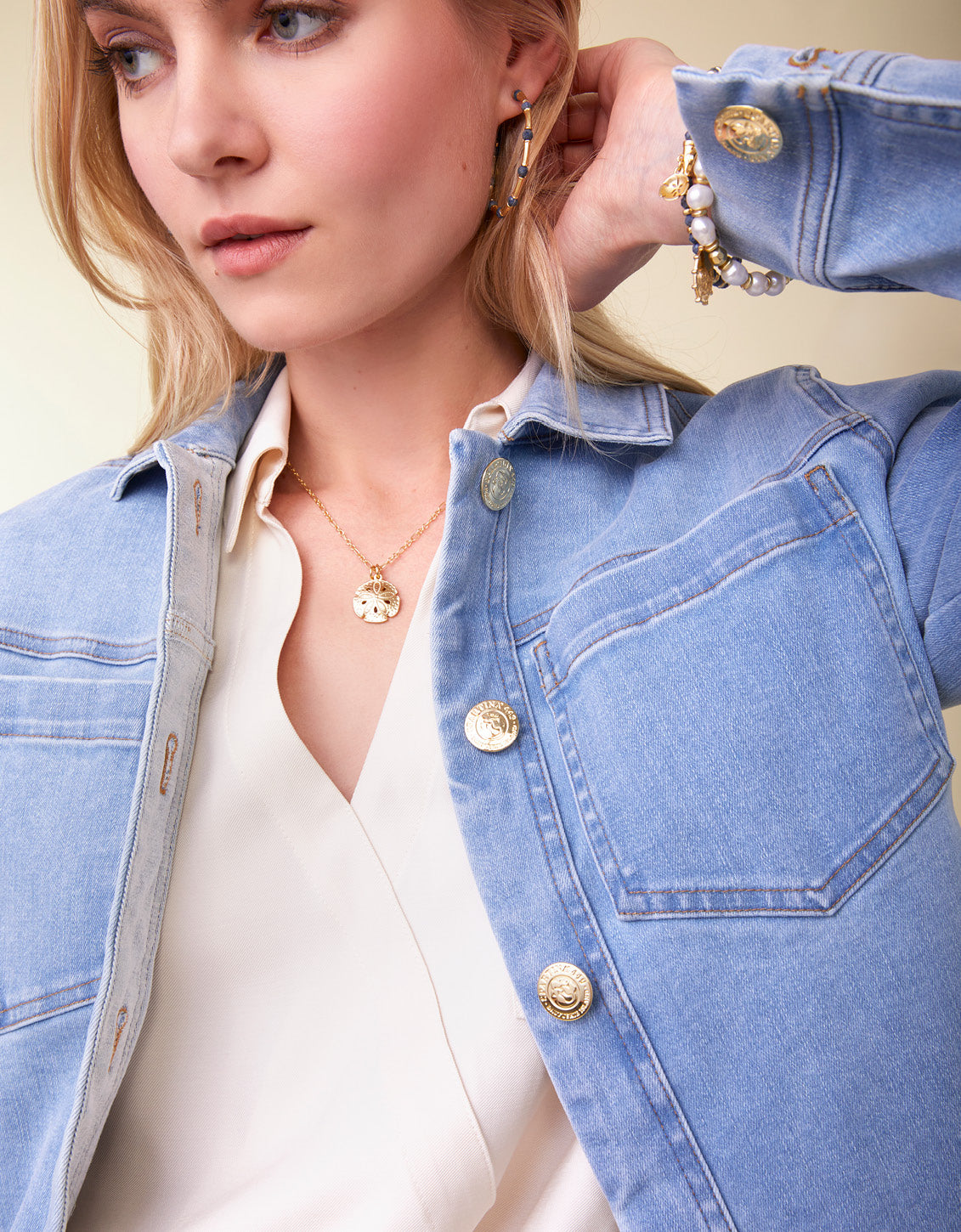  Knox Denim Jacket Calibougue Wash