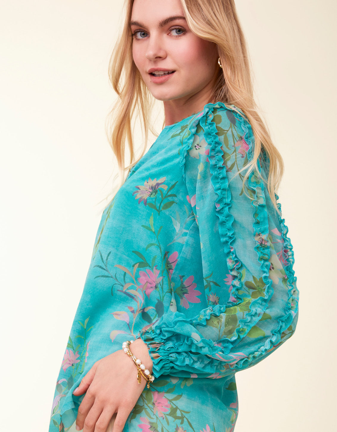  Wilenna Blouse Ogeechee Spring Bouquet
